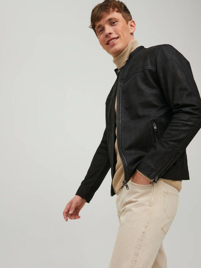 jack & jones Leren jas raver