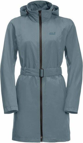 Jack Wolfskin Norden Port Coat Dames Blauw