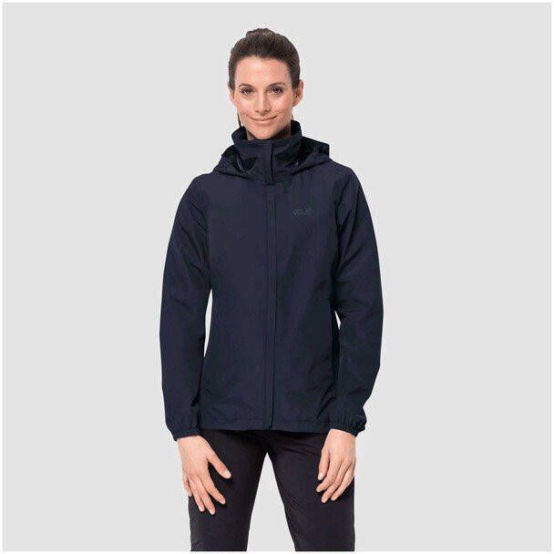 Jack Wolfskin Stormy Point Zomerjas Dames Blauw