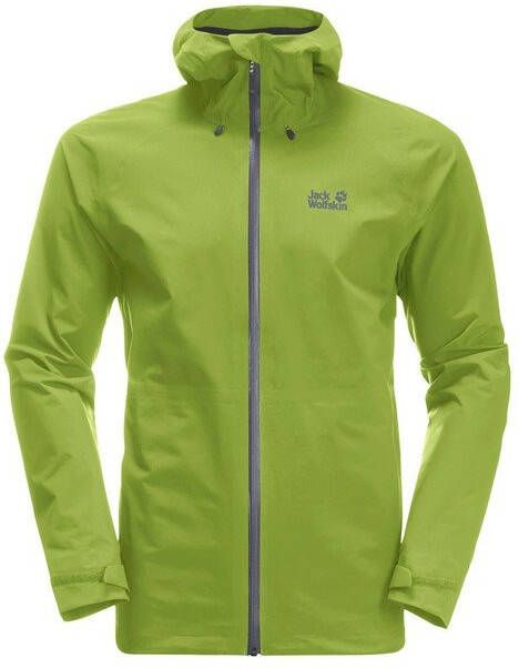 Jack Wolfskin Highest Peak Hardshell Jas Groen