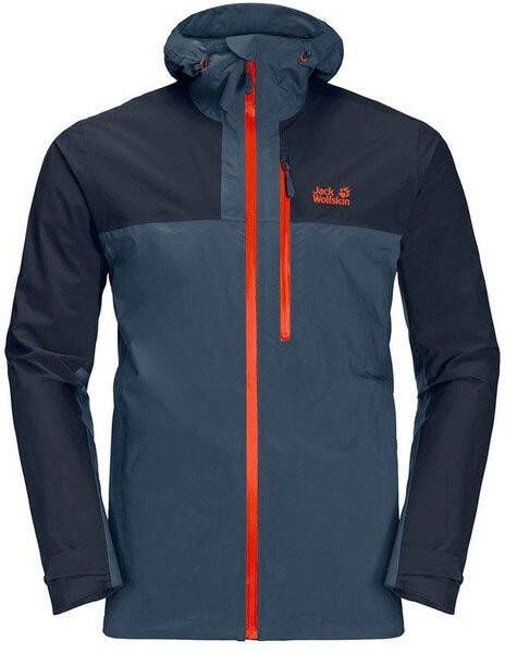 Jack Wolfskin Go Hike Hardshell Jas Blauw