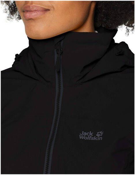 Jack Wolfskin Evandale Jas Dames Zwart