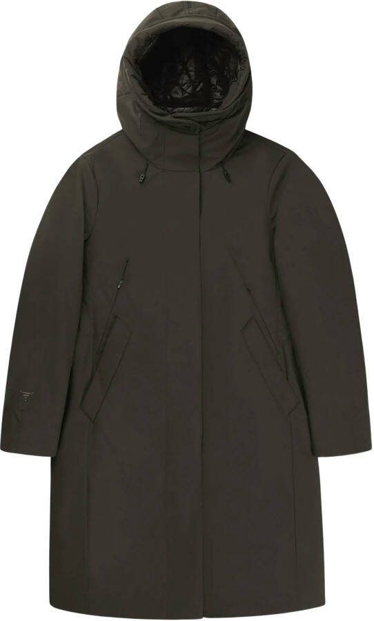 Krakatau Planck Liner parka donkergroen Qw383 5 , Groen, Heren