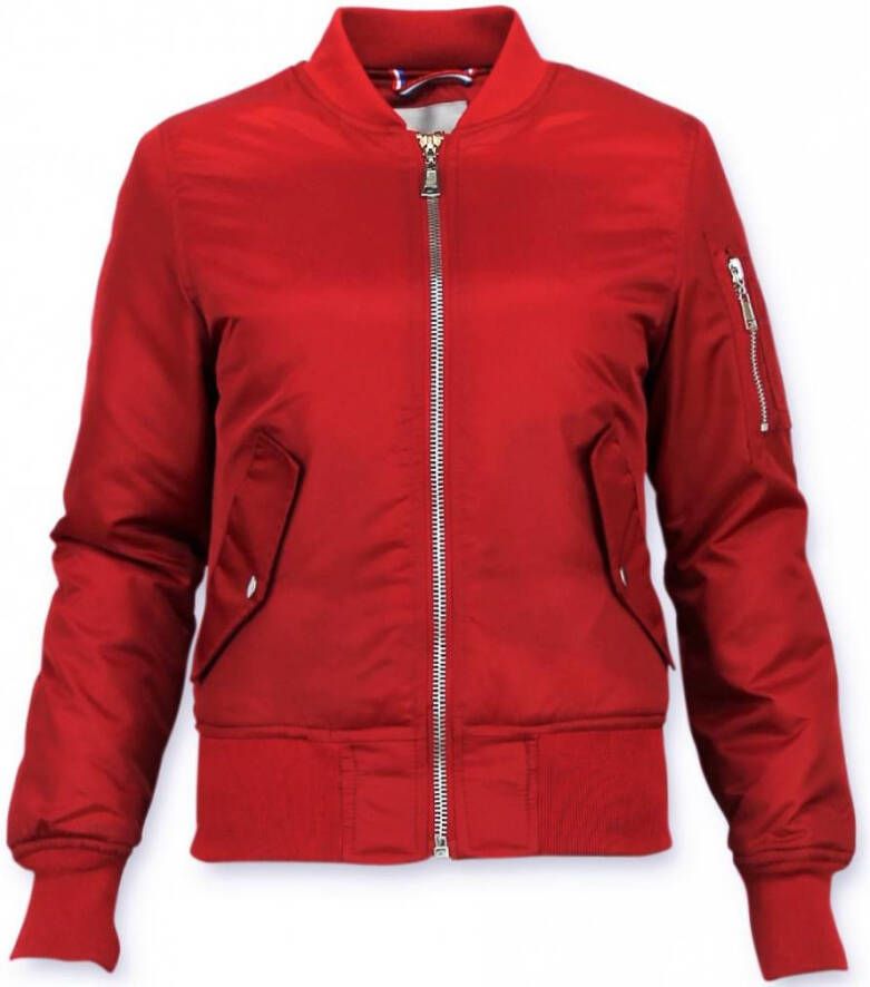Matogla Bomber jackets Rood Dames