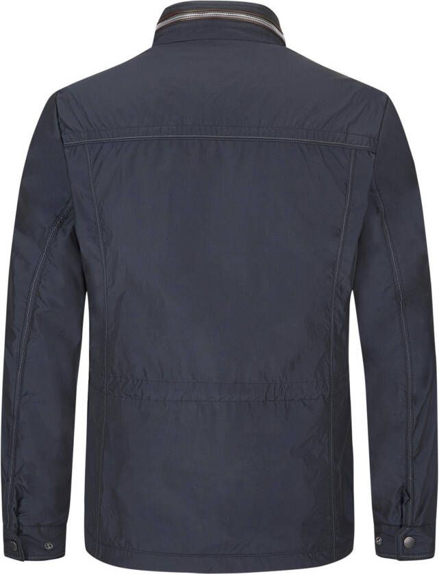 Milestone Leren Jassen Blauw Heren