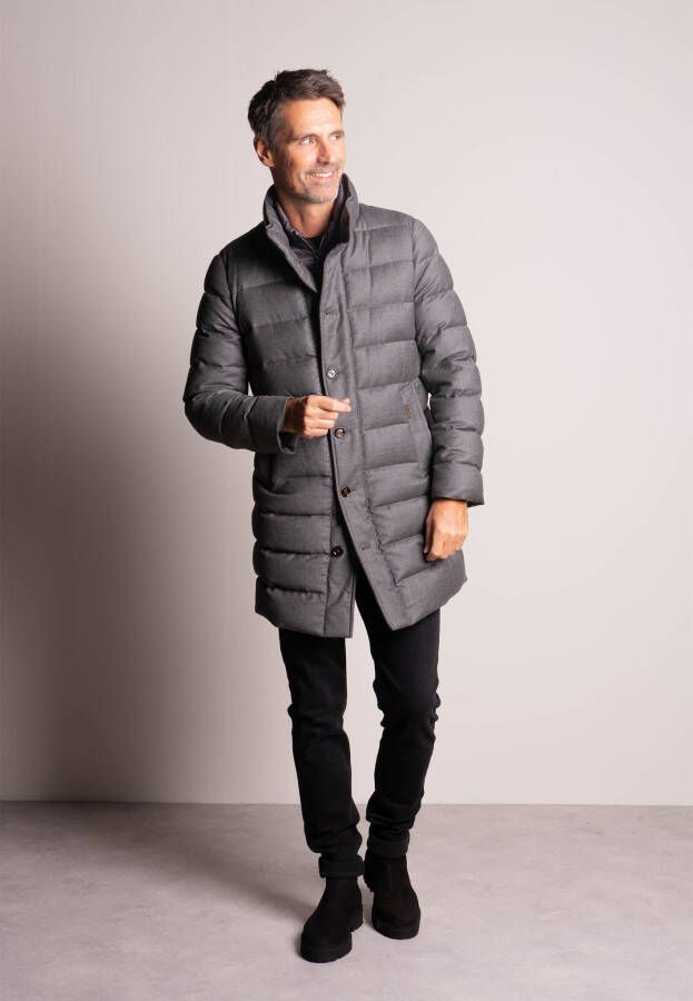 Moorer Alfieri I jas grijs , Grijs, Heren