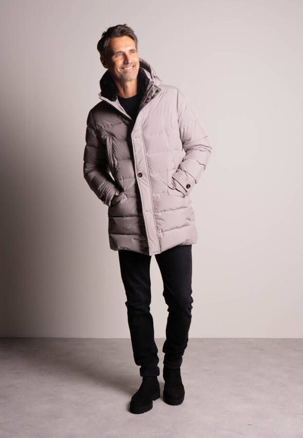 Moorer Saturno Stp Jas Beige , Beige, Heren