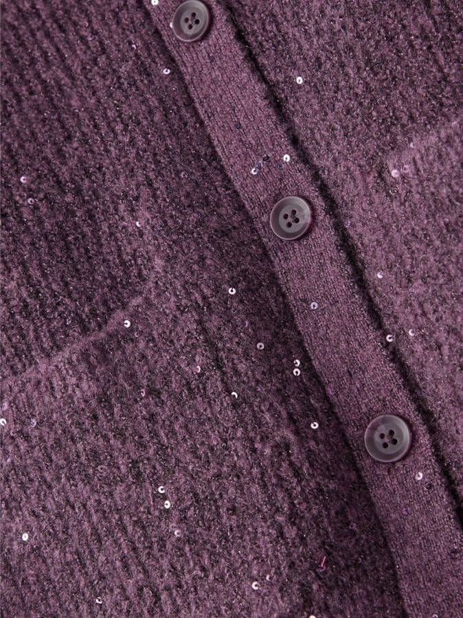 name it Gebreid vest ballonmouwen