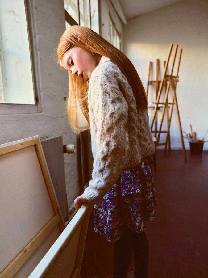 name it Gebreid vest chunky