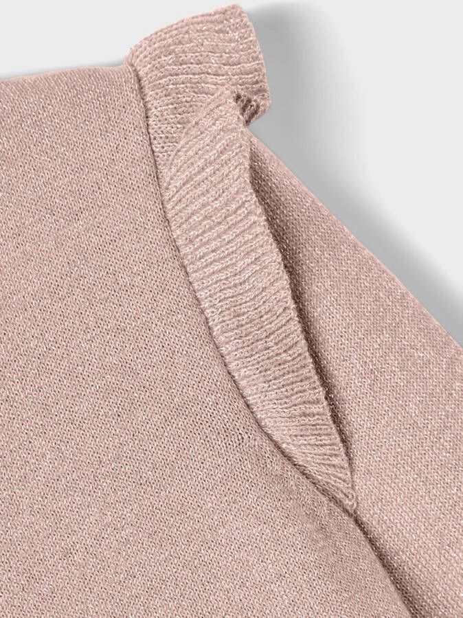 name it Gebreid vest glitter