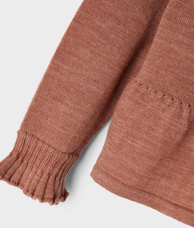 name it Gebreid vest merino wol