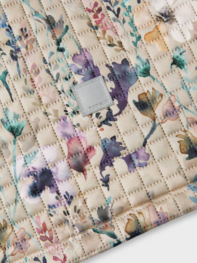 name it Gewatteerde jas bloemen