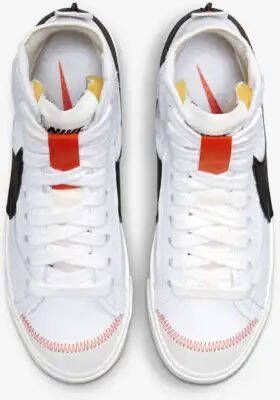 Nike Blazer Mid '77 Jumbo Damesschoenen White/White/Sail/Black Dames