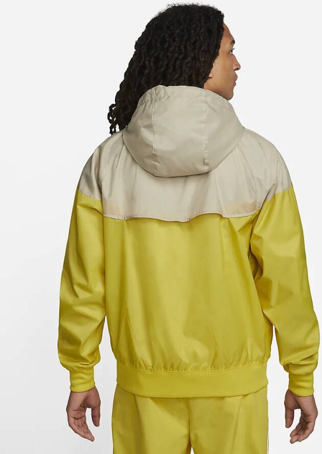 Nike Sportswear Windrunner Herenjack met capuchon Geel