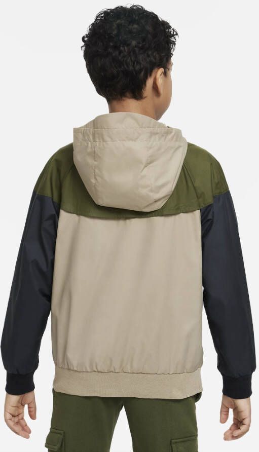 Nike Sportswear Windrunner Jongensjack Bruin