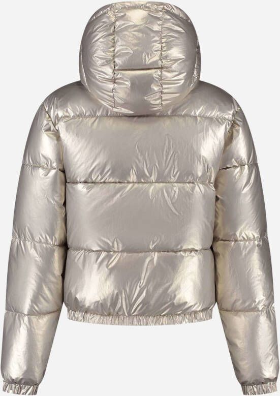 Nikkie Harper metallic puffer