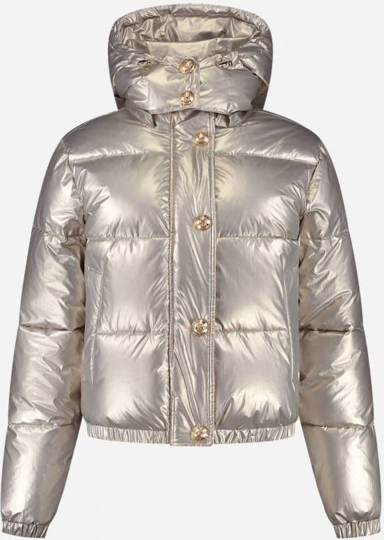 Nikkie Harper metallic puffer
