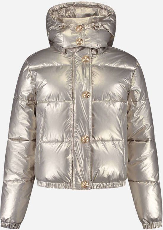 Nikkie Harper metallic puffer