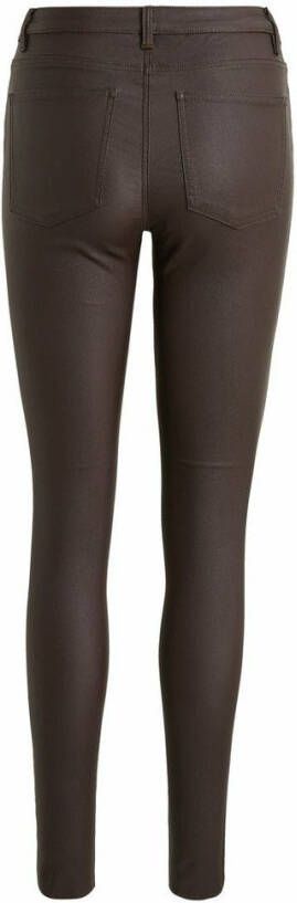 Object Broek gecoate slim fit