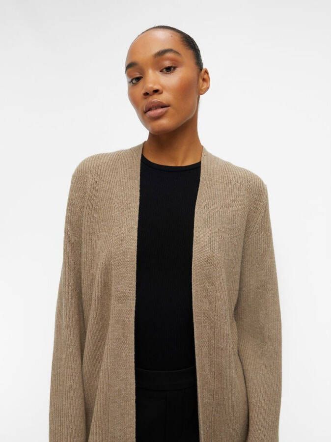 Object Gebreid vest geribbeld