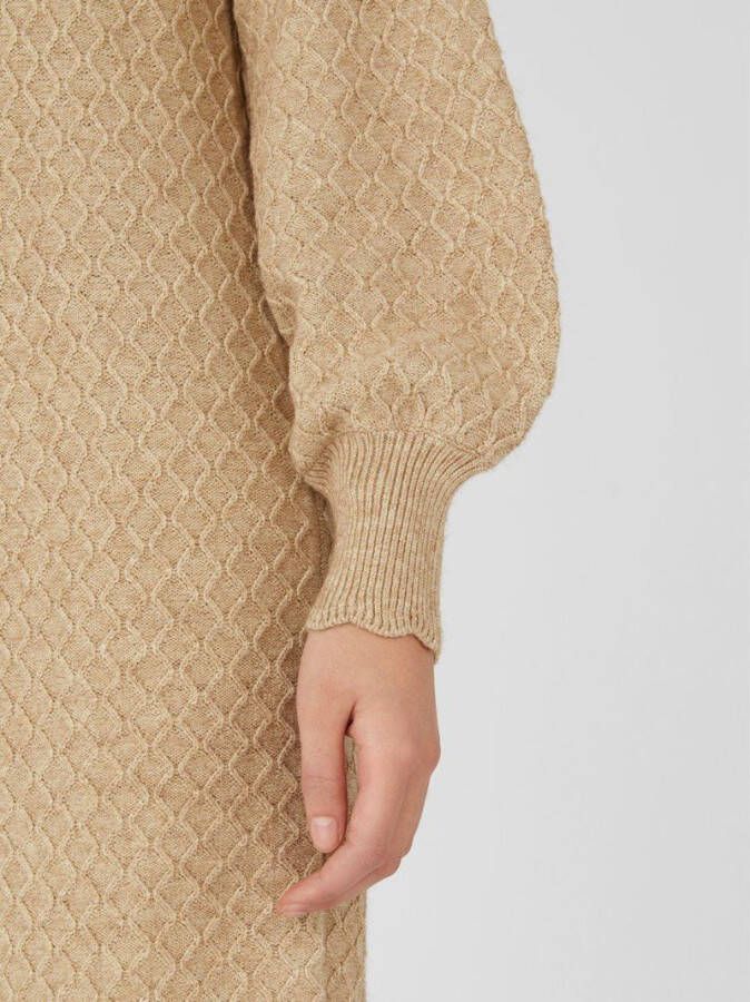 Object Gebreide jurk gemê, leerde