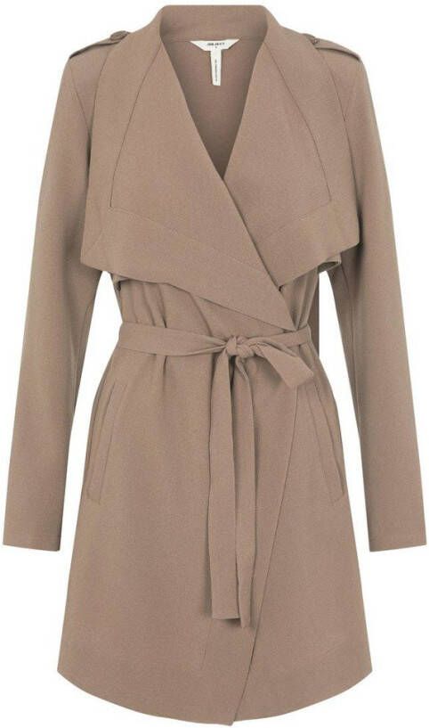 OBJECT trenchcoat tussen OBJANNLEE met ceintuur bruin