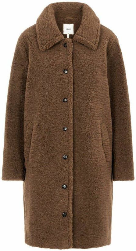 OBJECT teddy winterjas OBJCARO bruin