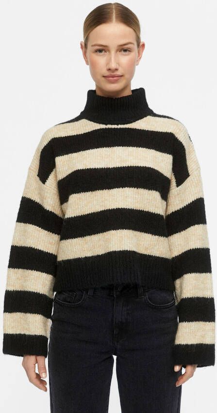 Object Minna Turtleck Knitwear , Bruin, Dames