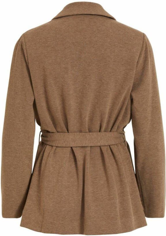 Object Vest knoopriem in de taille zak