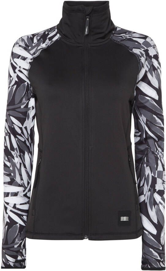 O'Neill Printed Fleece Dames Zwart/Donkergrijs