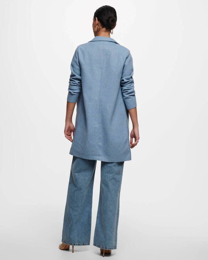 Only Onlcarrie Bonded Coat , Blauw, Dames