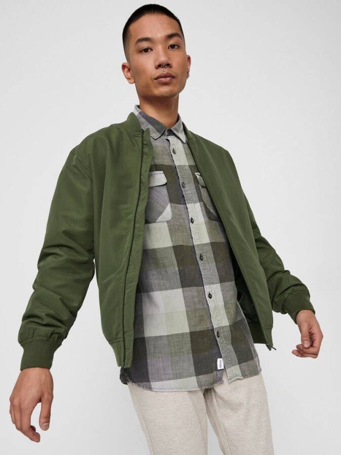 Only & Sons Jacket , Groen, Heren