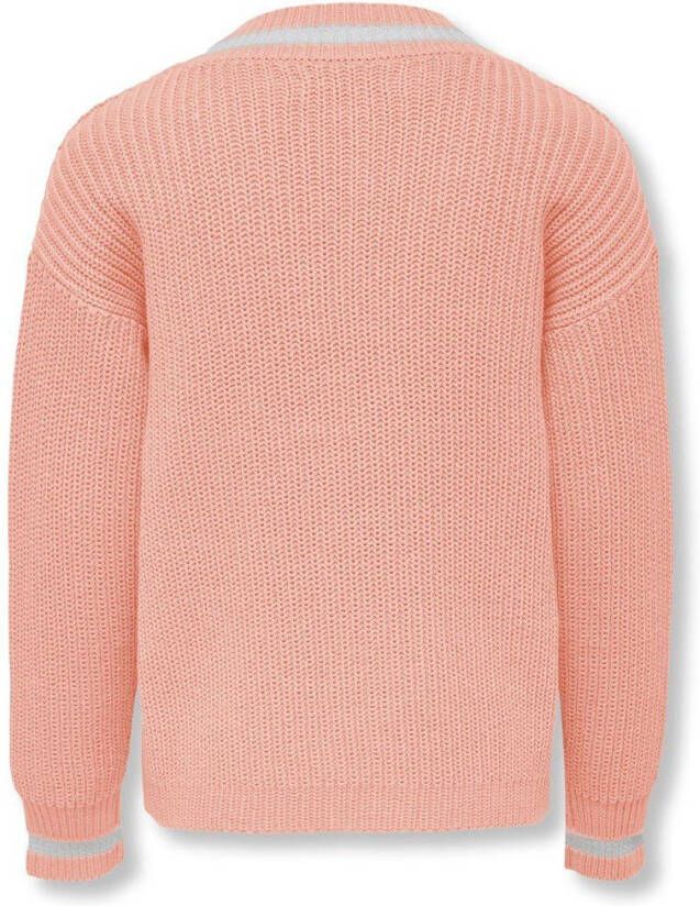 Only Gebreid vest college