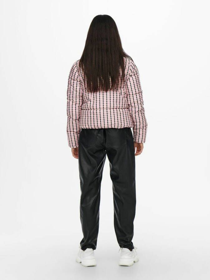 Only Gewatteerde jas geruit