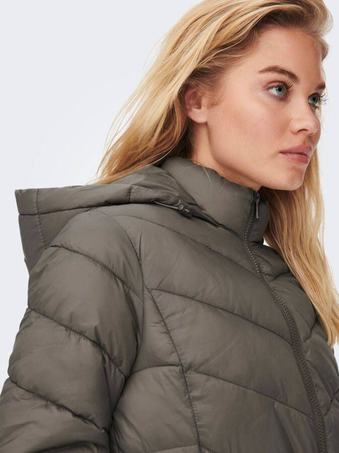 Only Gewatteerde jas x lange