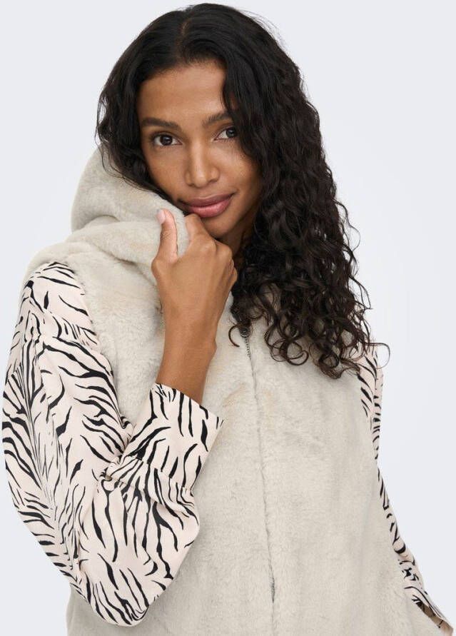 Only Windjack ONLMALOU FAUX FUR WAISTCOAT CC OTW