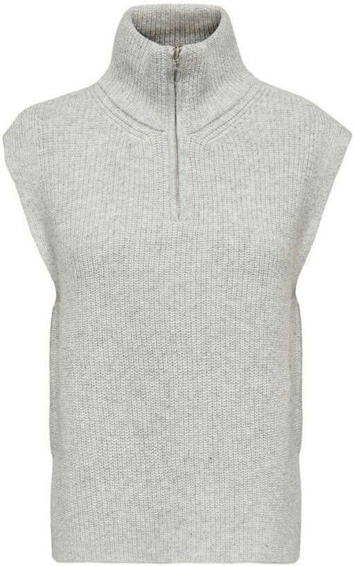 Only Slip over ONLTIA LIFE HIGHNECK VEST KNT