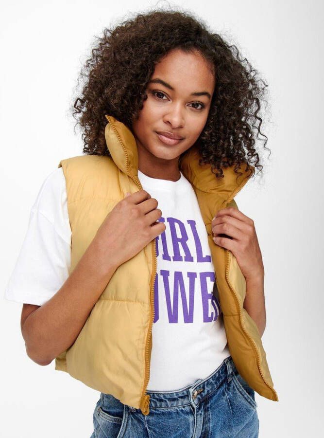 Only Chaleco 15245572 , Geel, Dames