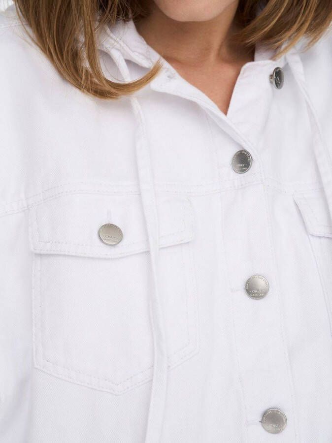 Only Jas effen gekleurd