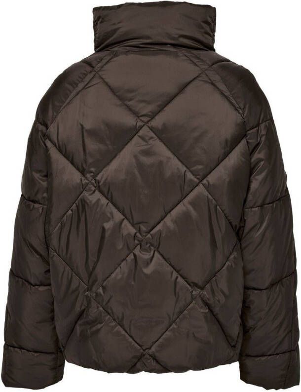 Only Jas hoge hals gewatteerde