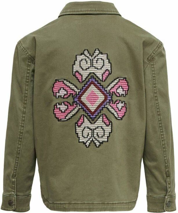 Only Jas rug borduurwerk