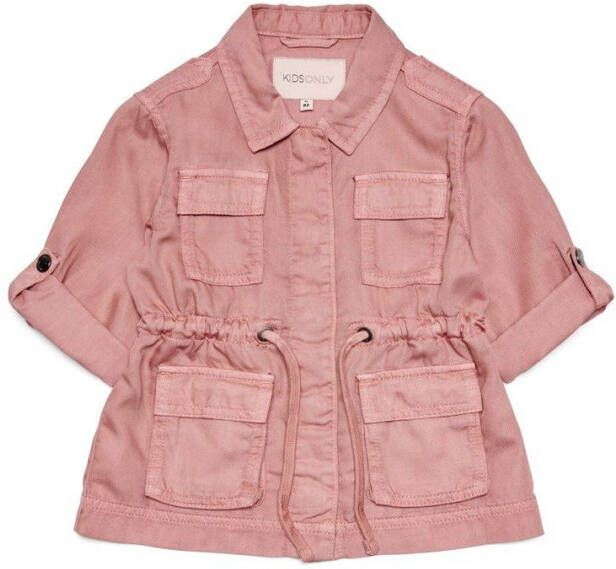 Only kids Only Kmgkenya Life Utility Jacket CP OTW , Roze, Dames