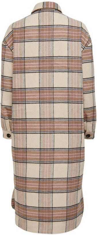 Only Lange jas geruite