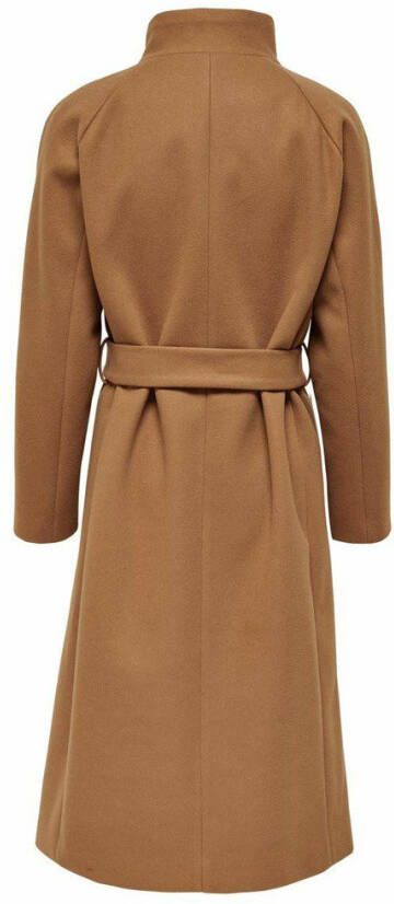 ONLY coat ONLEMMA met ceintuur bruin