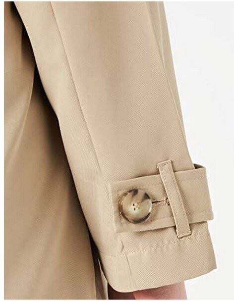 ONLY trenchcoat zomer ONLLINE met ceintuur beige