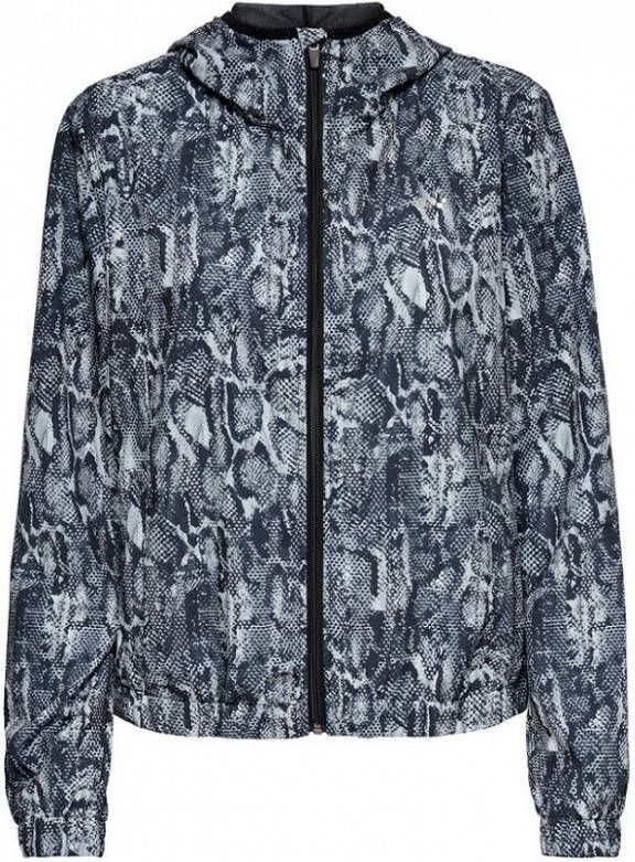 ONLY PLAY sportjack ONPMAJLI blauw/lichtgrijs