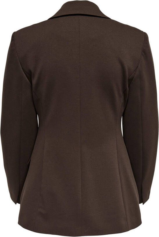 Only Dora paste blazer otw hot fudge , Bruin, Dames
