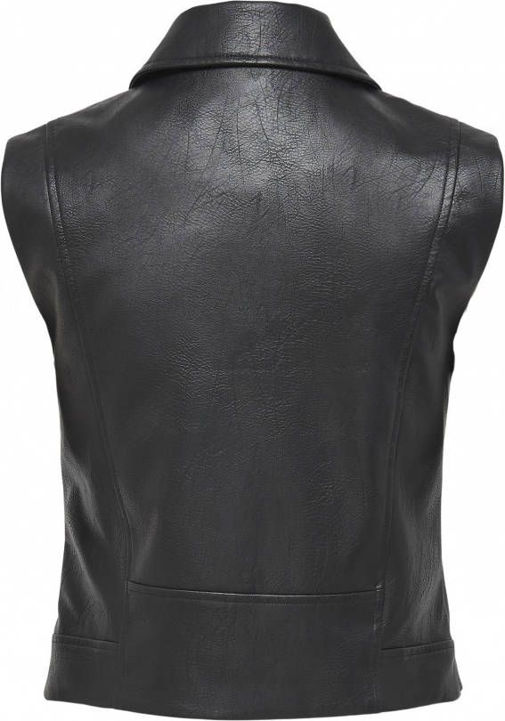 Only Leren Jas ONLVERA FAUX LEATHER WAISTCOAT