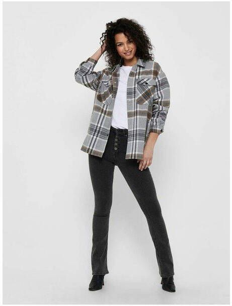 Only Overhemdjasje ONLELLENE VALDA CHECK SHACKET