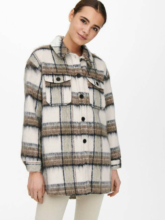 Only Overshirt geruit